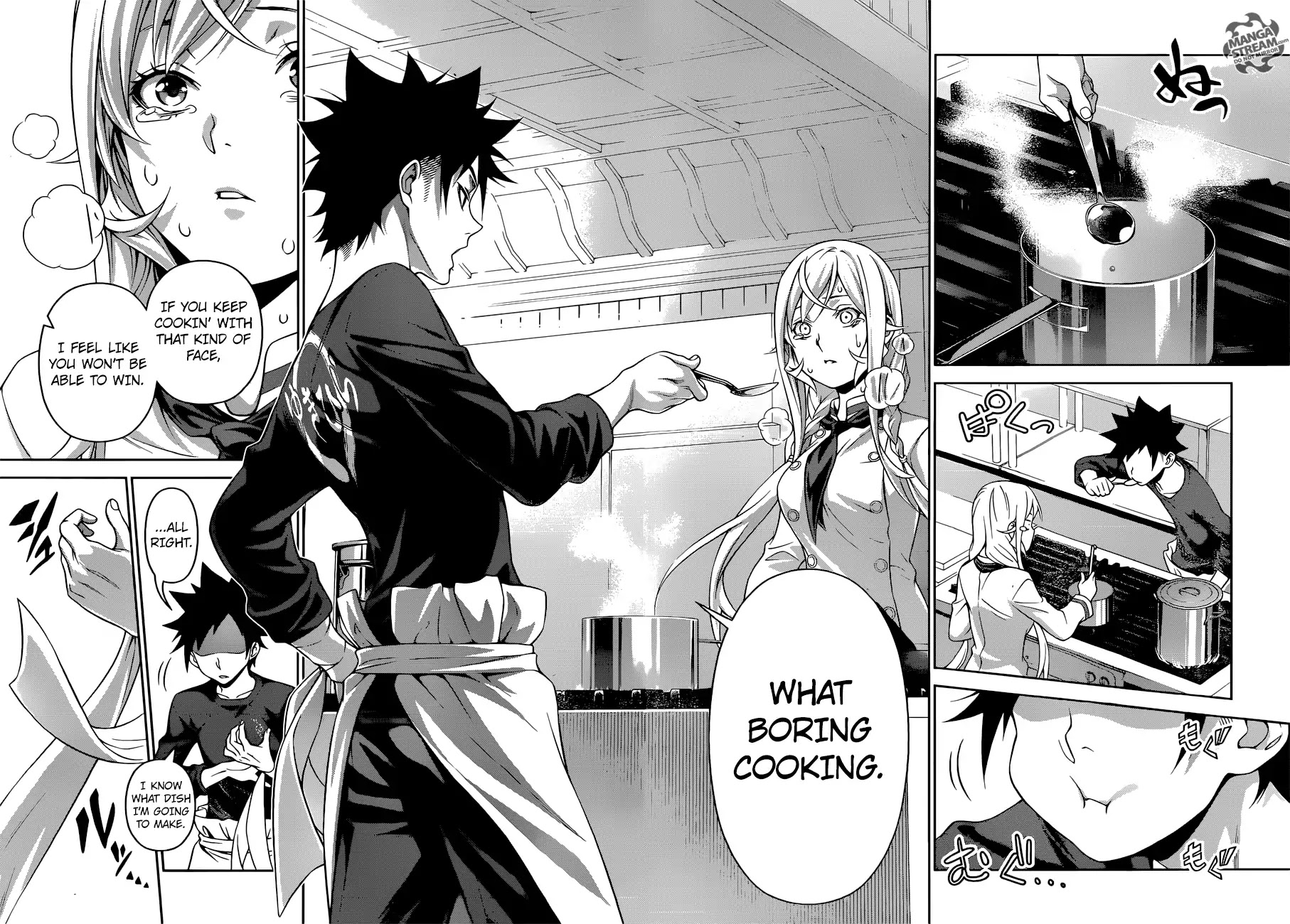 Shokugeki no Soma Chapter 313 page 17 - Chapter 313: She Who Is Having Doubts About the "God Tongue"