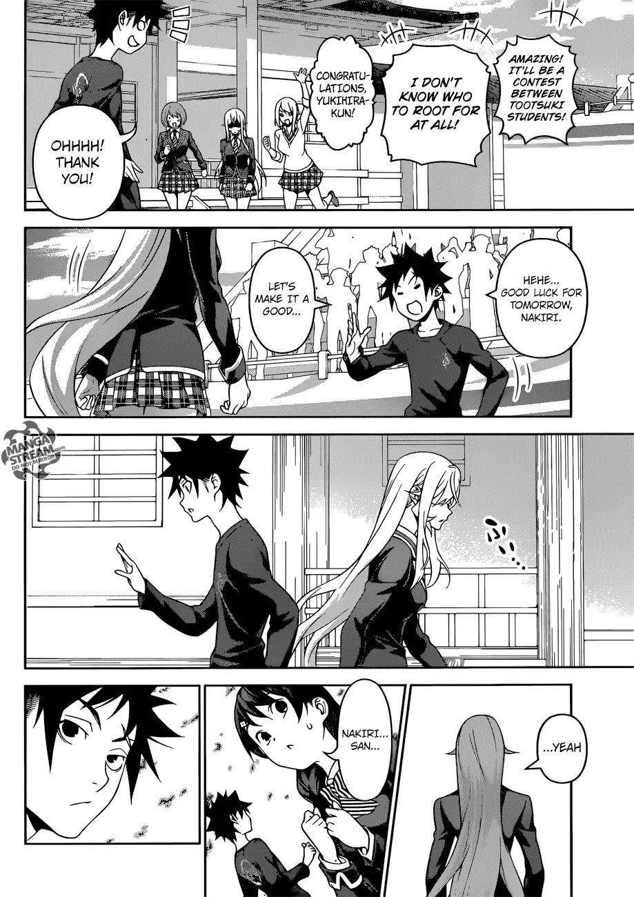 Shokugeki no Soma Chapter 313 page 5 - Chapter 313: She Who Is Having Doubts About the "God Tongue"