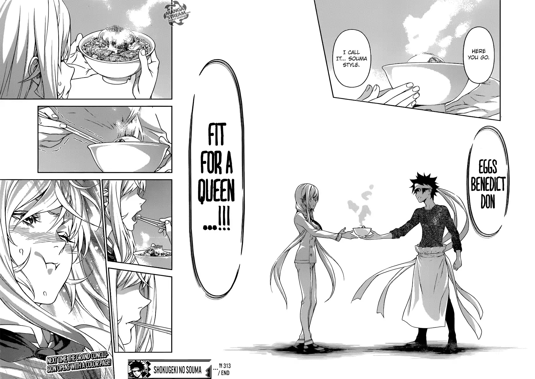 Shokugeki no Soma Chapter 314 page 19 - Chapter 314: The Finest Stones