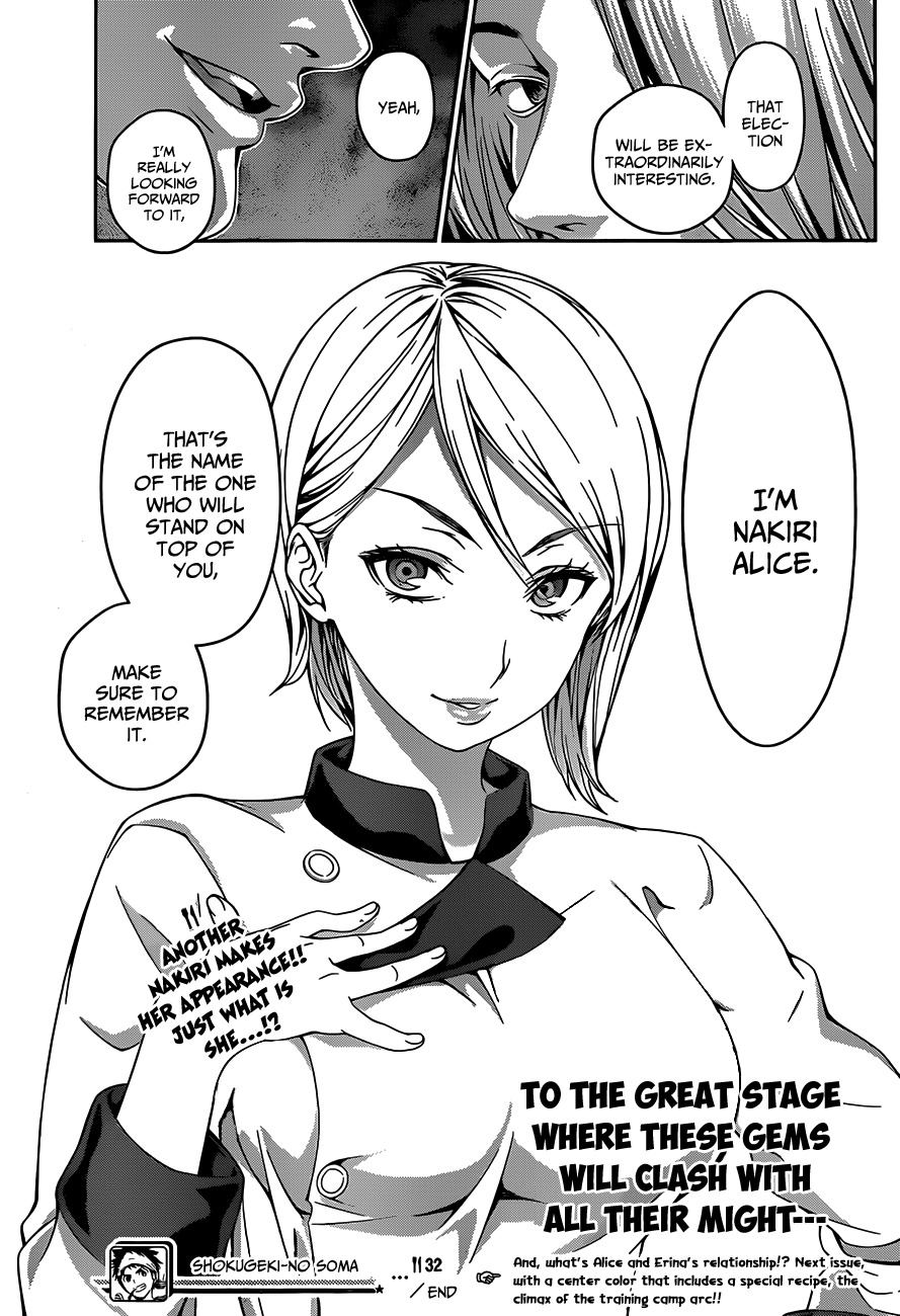 Shokugeki no Soma Chapter 32 page 20 - Chapter 32 : Dancing Cook