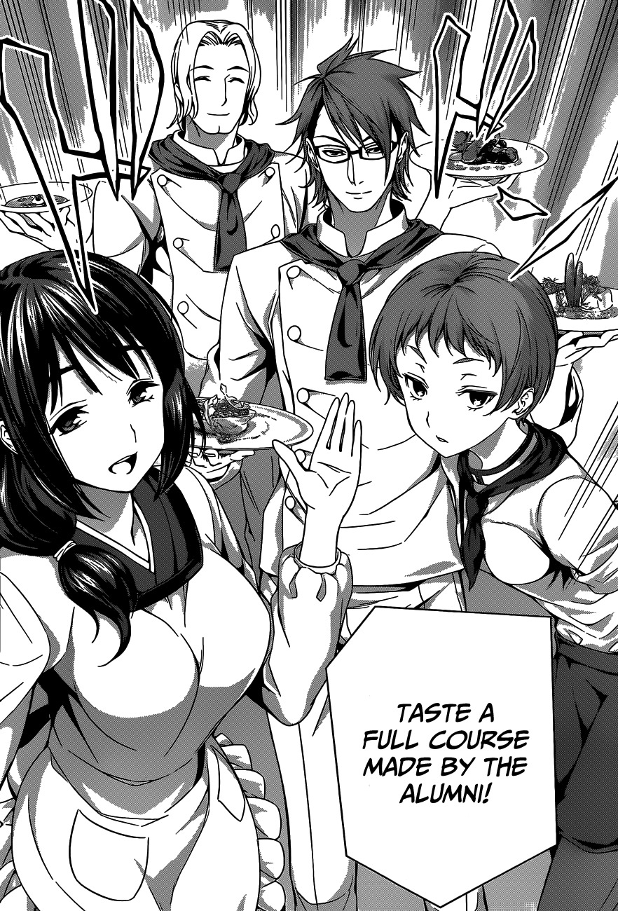 Shokugeki no Soma Chapter 33 page 18 - Chapter 33 : To the People that will Eventually Fight