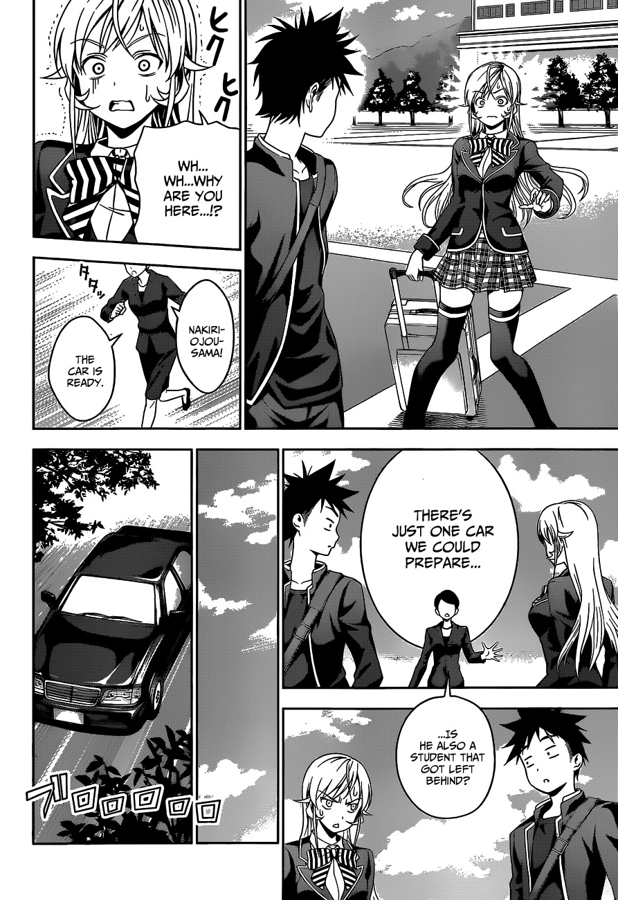 Shokugeki no Soma Chapter 34 page 13 - Chapter 34 : The Fate Surrounding Tootsuki