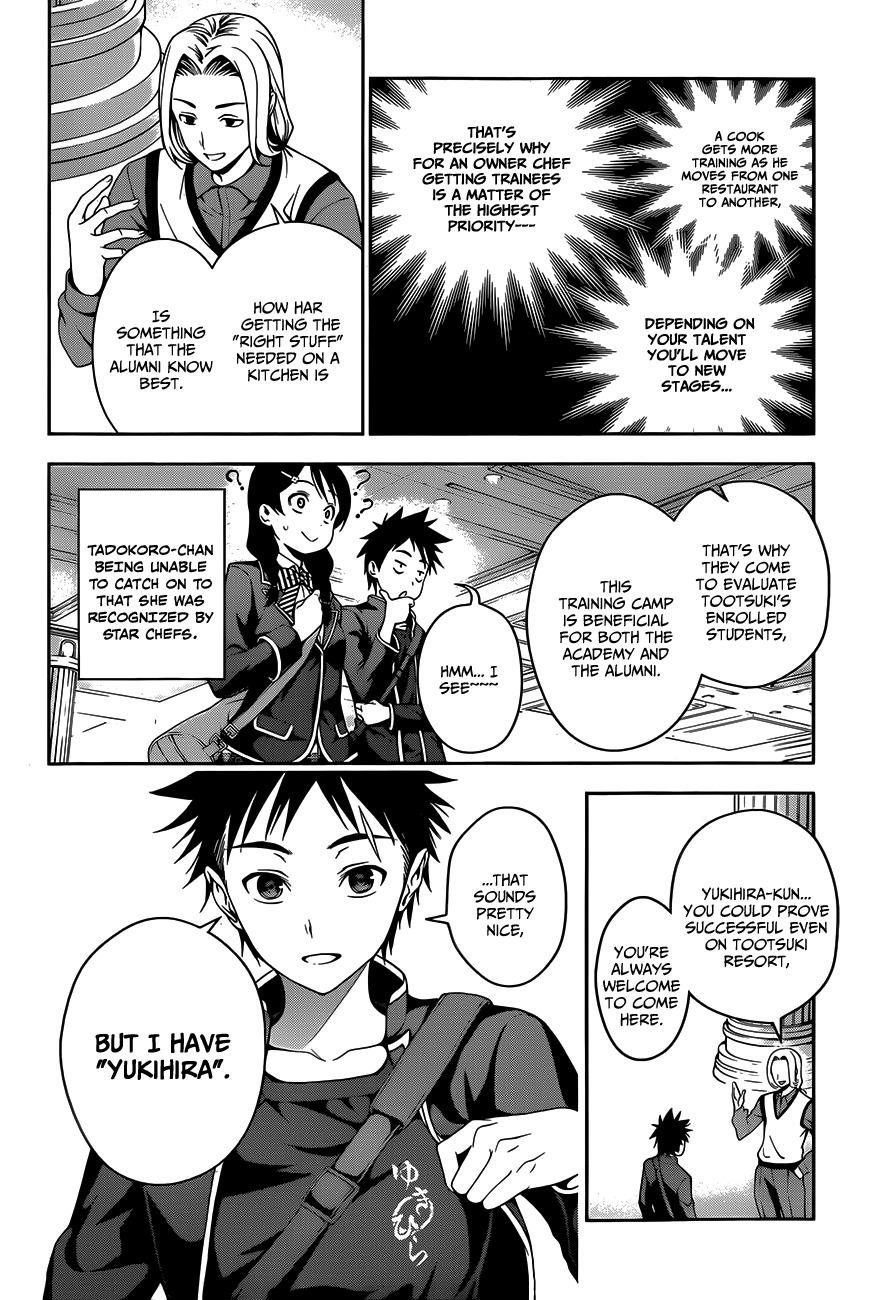 Shokugeki no Soma Chapter 34 page 7 - Chapter 34 : The Fate Surrounding Tootsuki