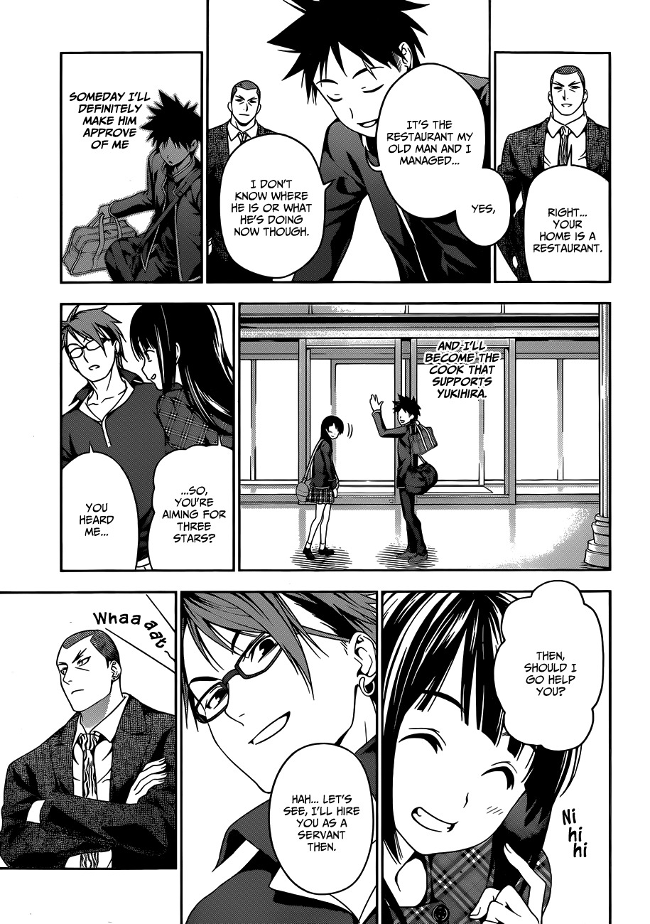 Shokugeki no Soma Chapter 34 page 8 - Chapter 34 : The Fate Surrounding Tootsuki