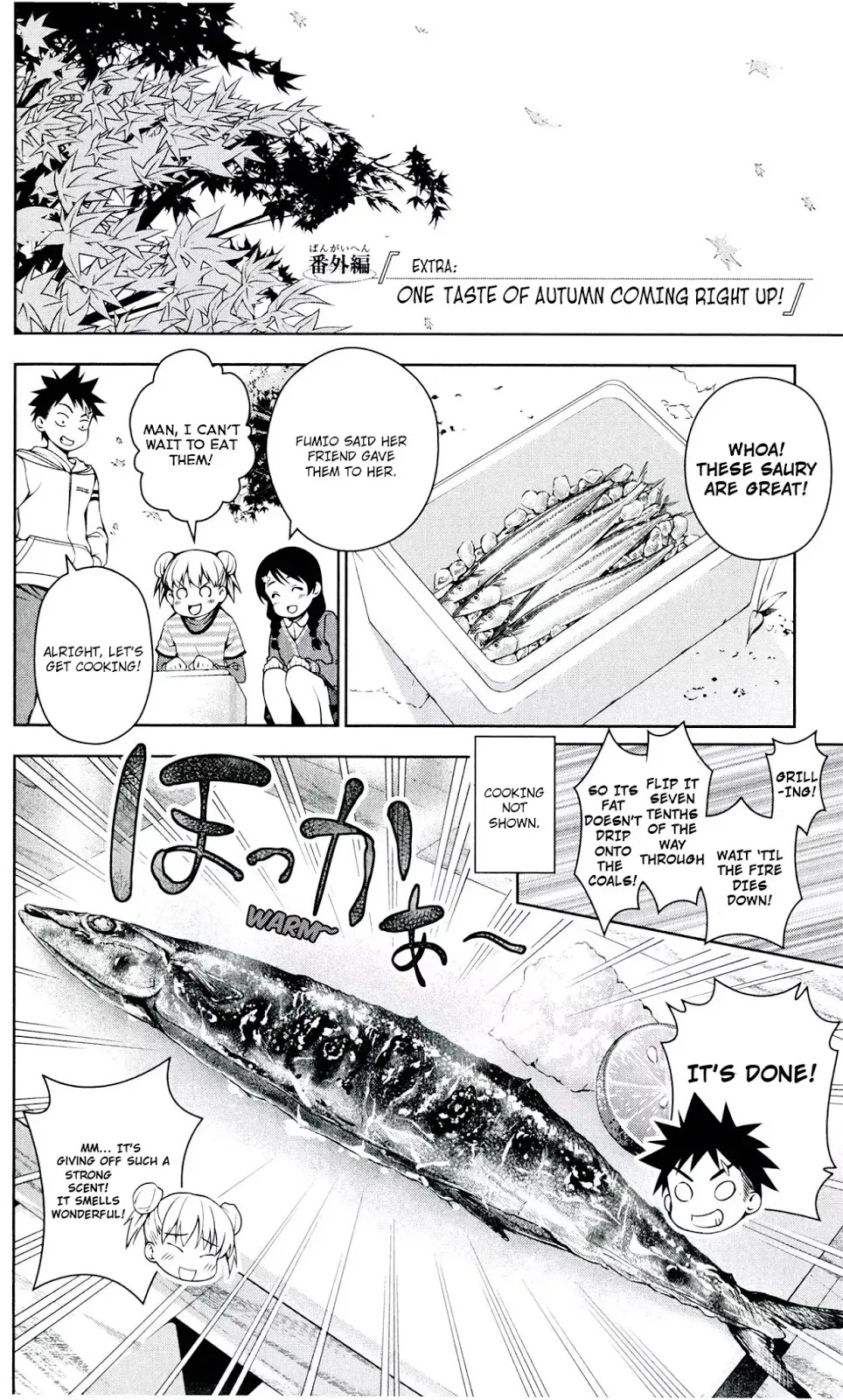 Shokugeki no Soma Chapter 39.5 page 10 - Chapter 39.5: Extras