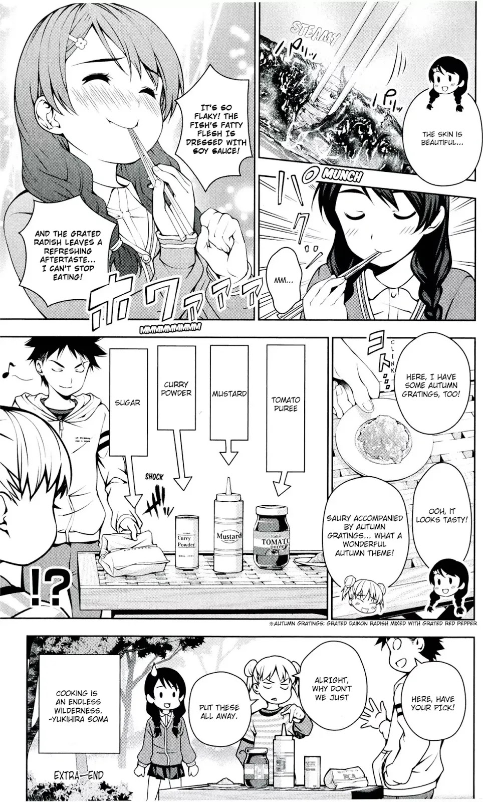 Shokugeki no Soma Chapter 39.5 page 11 - Chapter 39.5: Extras