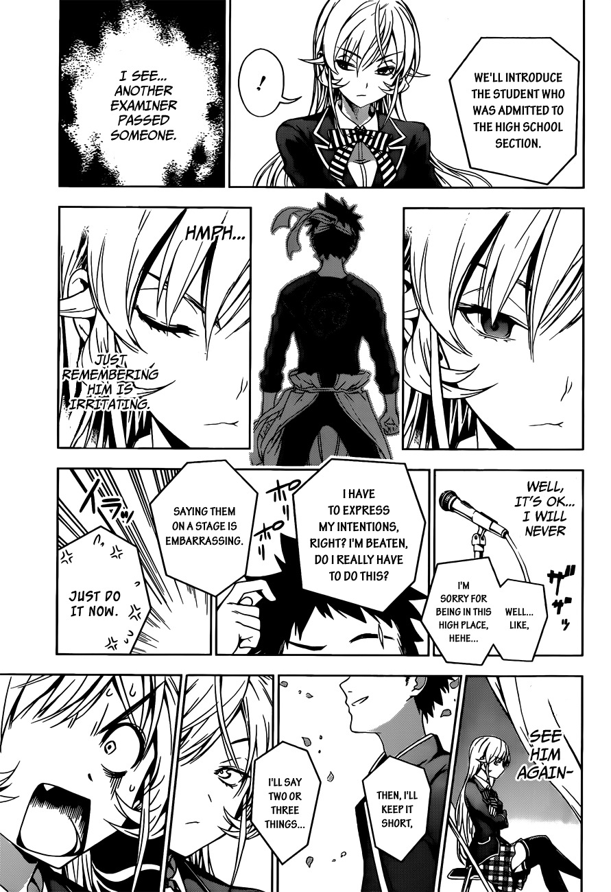 Shokugeki no Soma Chapter 4 page 10 - Chapter 4 : The Demon King Talks About "Gems"