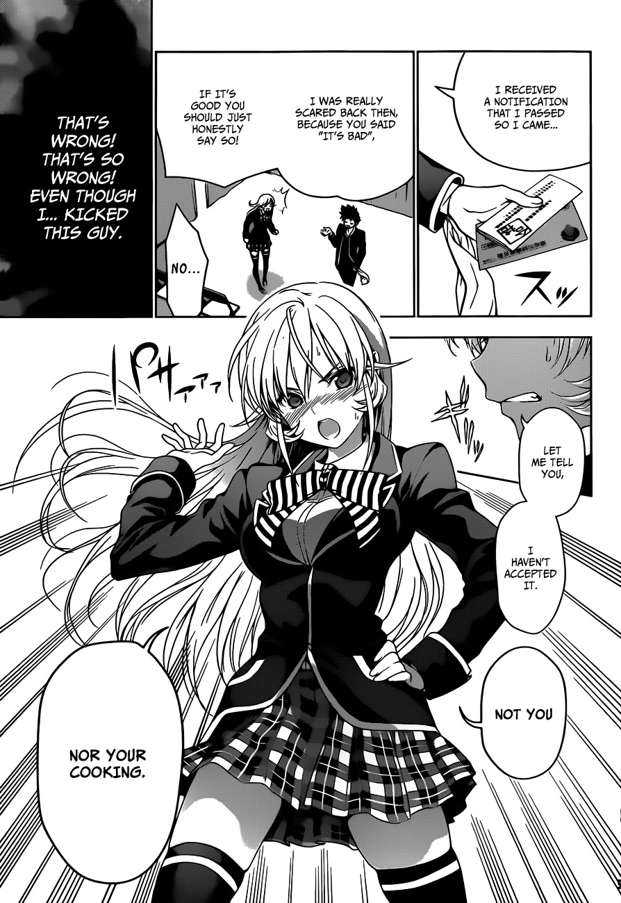 Shokugeki no Soma Chapter 4 page 13 - Chapter 4 : The Demon King Talks About "Gems"