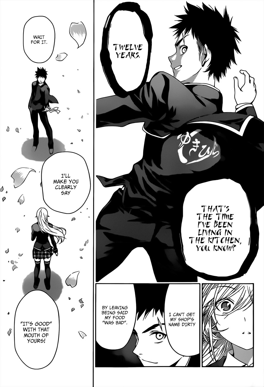 Shokugeki no Soma Chapter 4 page 15 - Chapter 4 : The Demon King Talks About "Gems"