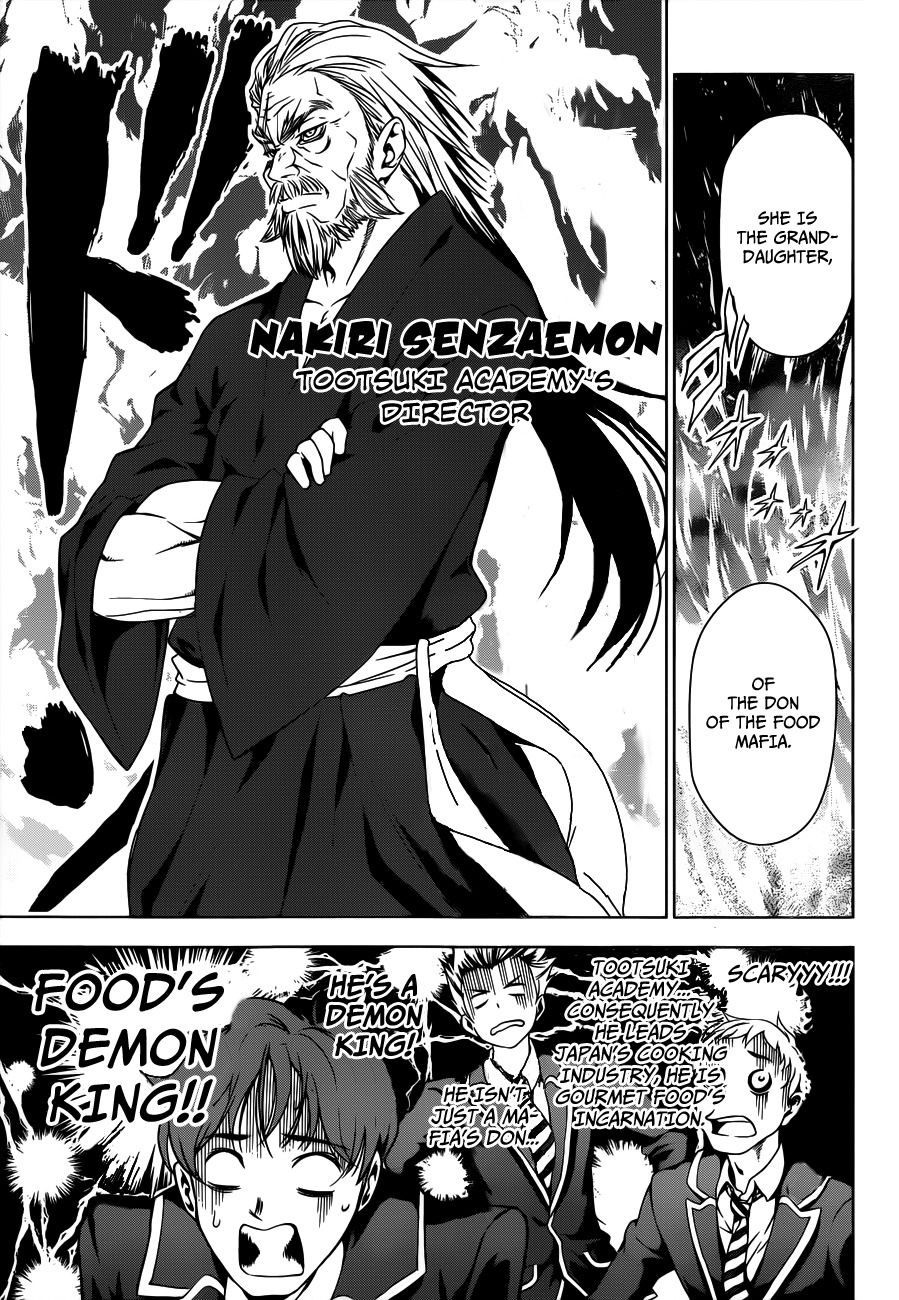 Shokugeki no Soma Chapter 4 page 4 - Chapter 4 : The Demon King Talks About "Gems"
