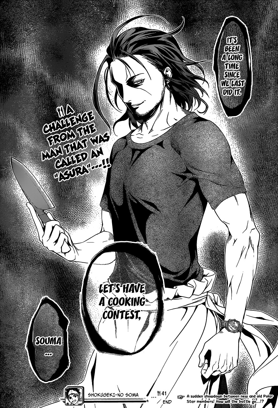 Shokugeki no Soma Chapter 41 page 20 - Chapter 41 : The Man Who Was Called An "Asura"