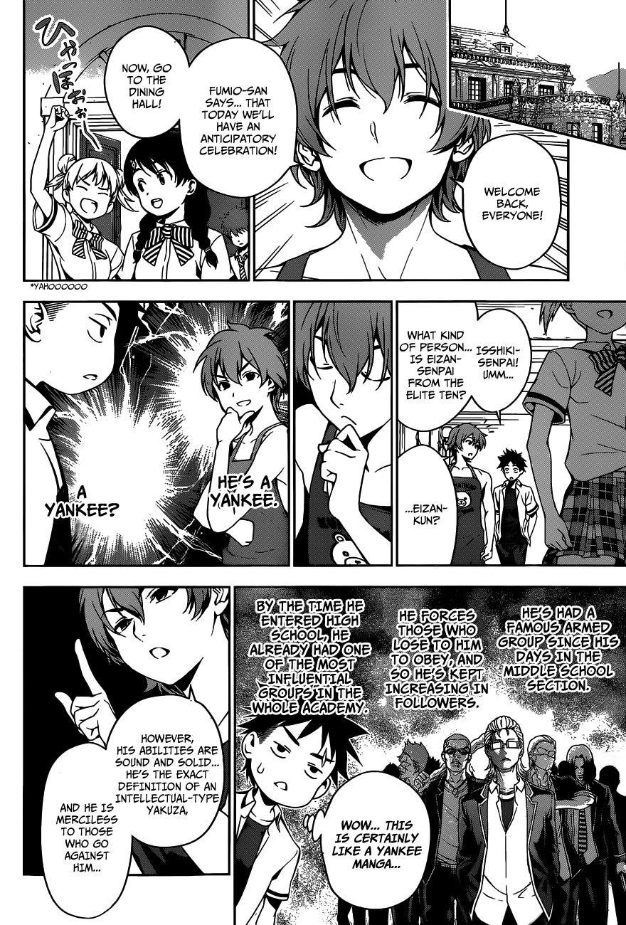 Shokugeki no Soma Chapter 41 page 3 - Chapter 41 : The Man Who Was Called An "Asura"