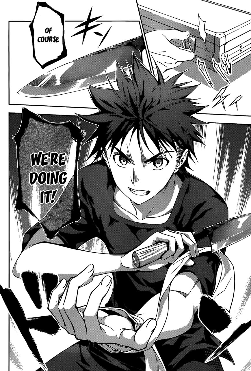 Shokugeki no Soma Chapter 42 page 3 - Chapter 42 : Wake Up Kiss