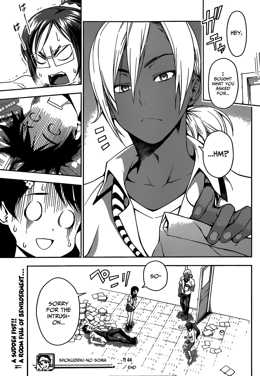 Shokugeki no Soma Chapter 44 page 20 - Chapter 44 : An Unexpected Straight
