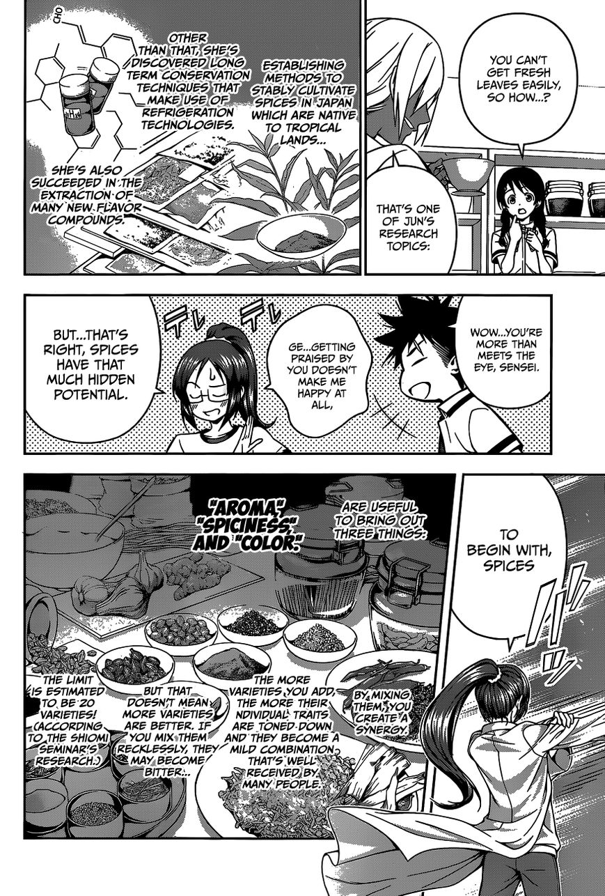 Shokugeki no Soma Chapter 45 page 7 - Chapter 45 : The Accompanist of Aromas and Stimuli