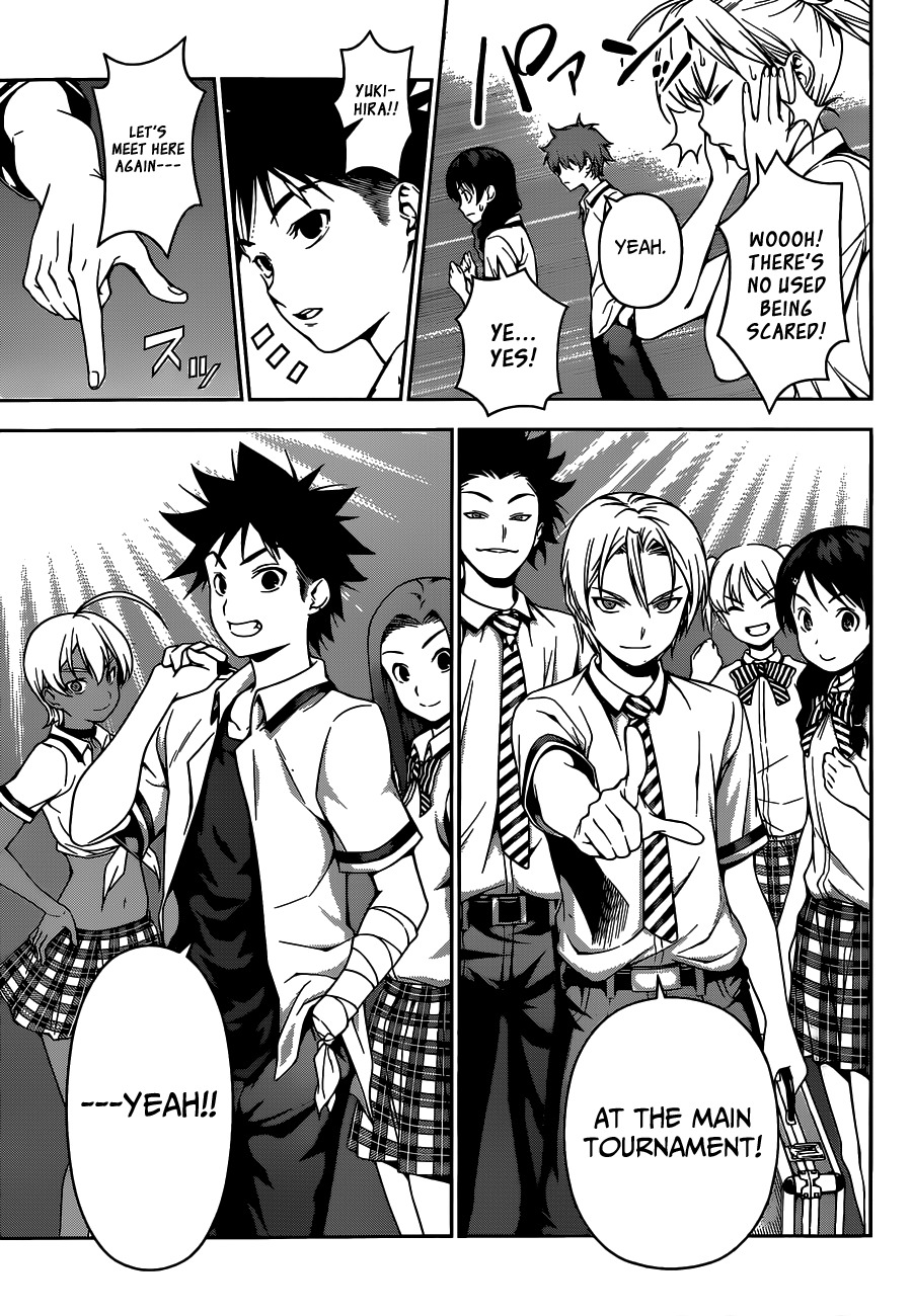 Shokugeki no Soma Chapter 47 page 17 - Chapter 47 : Battle Memories