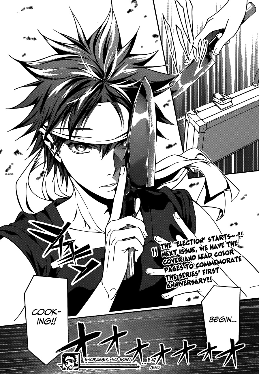Shokugeki no Soma Chapter 47 page 19 - Chapter 47 : Battle Memories