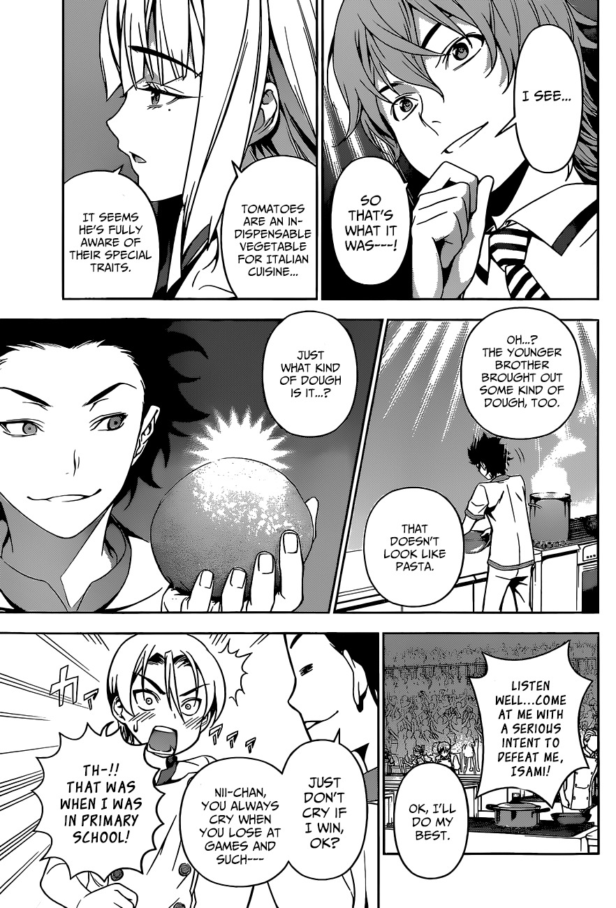 Shokugeki no Soma Chapter 49 page 10 - Chapter 49 : Wolf Pack