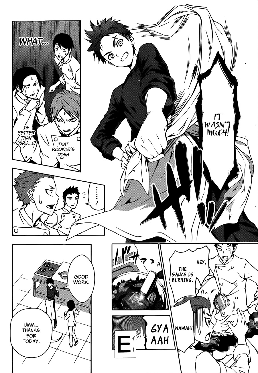 Shokugeki no Soma Chapter 5 page 18 - Chapter 5 : The Chef That Doesn't Smile