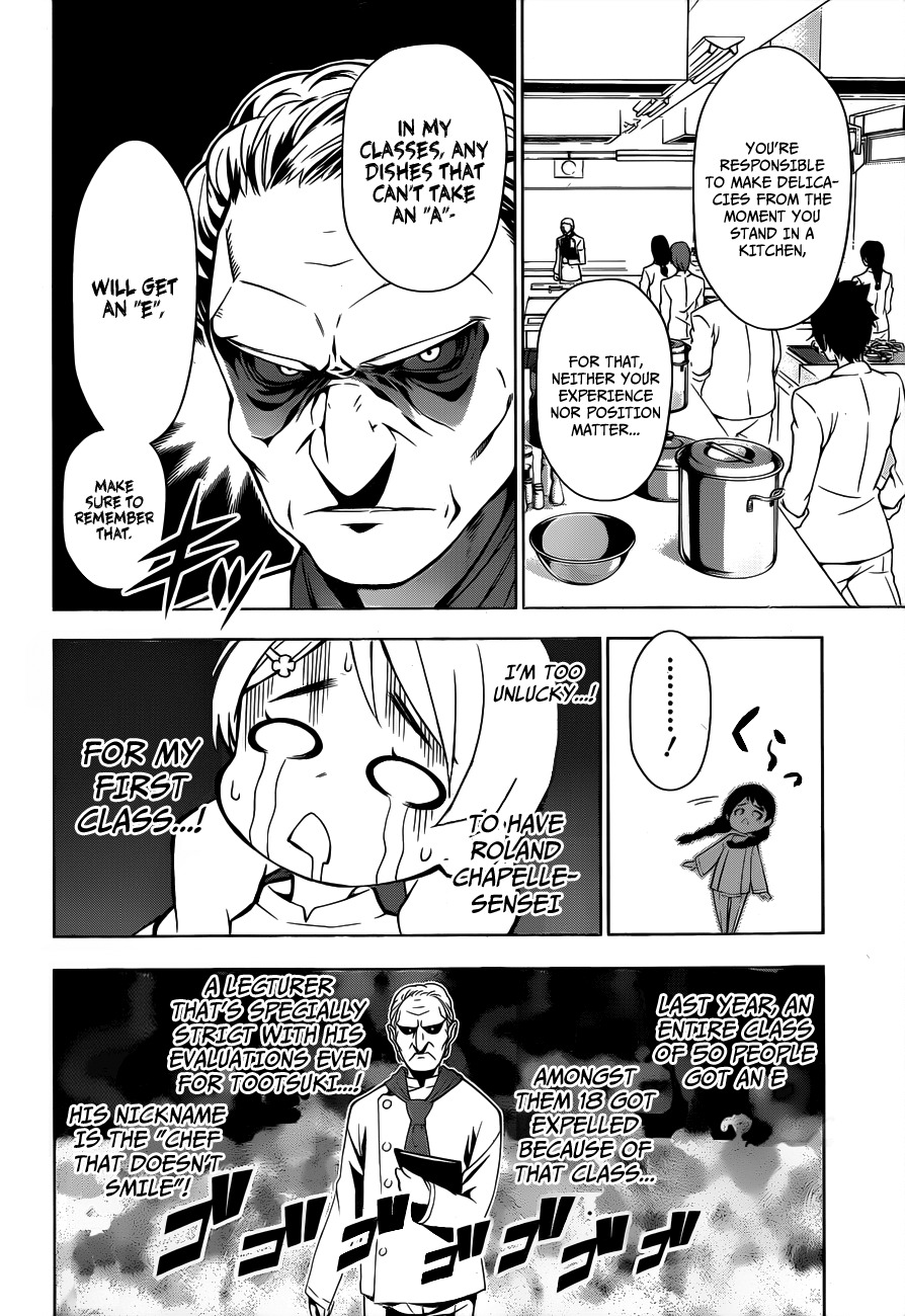 Shokugeki no Soma Chapter 5 page 7 - Chapter 5 : The Chef That Doesn't Smile