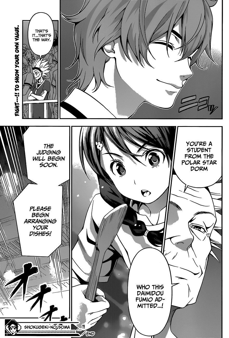Shokugeki no Soma Chapter 50 page 22 - Chapter 50 : Those Beyond Ordinary