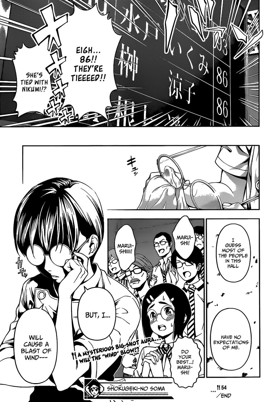 Shokugeki no Soma Chapter 54 page 20 - Chapter 54 : A Recital of Blossoming Individuals