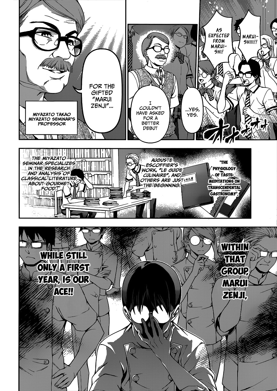 Shokugeki no Soma Chapter 55 page 7 - Chapter 55 : A Hole Drilled With Knowledge