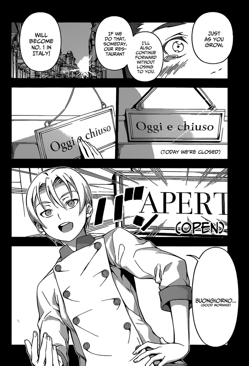 Shokugeki no Soma Chapter 56 page 20 - Chapter 56 : Tuscan Moon