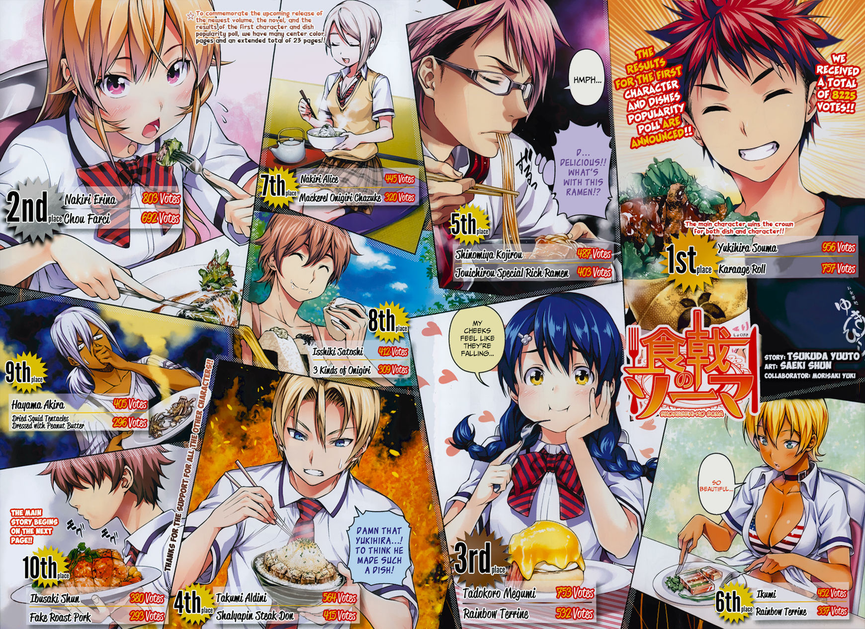 Shokugeki no Soma Chapter 56 page 3 - Chapter 56 : Tuscan Moon