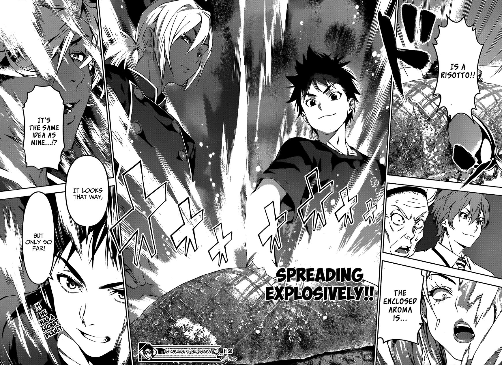 Shokugeki no Soma Chapter 58 page 19 - Chapter 58 : Holy Aroma