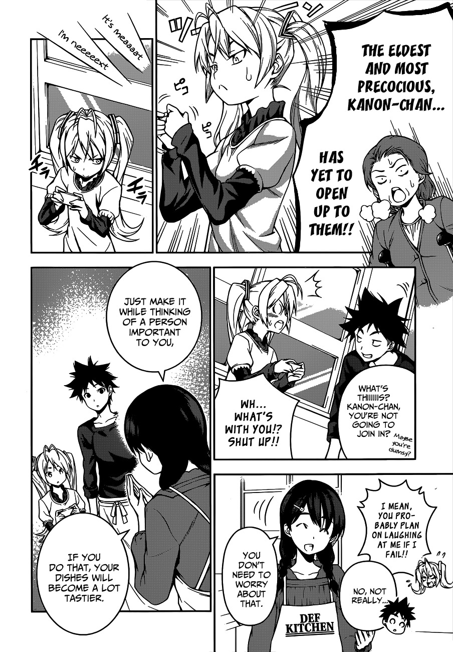 Shokugeki no Soma Chapter 61 page 11 - Chapter 61 : Putting Your Heart Into It