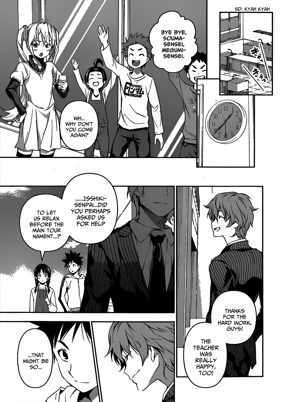 Shokugeki no Soma Chapter 61 page 18 - Chapter 61 : Putting Your Heart Into It