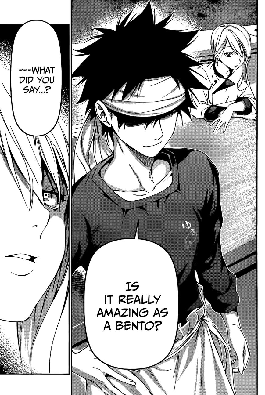 Shokugeki no Soma Chapter 65 page 12 - Chapter 65 : The Theory of Bento Evolution