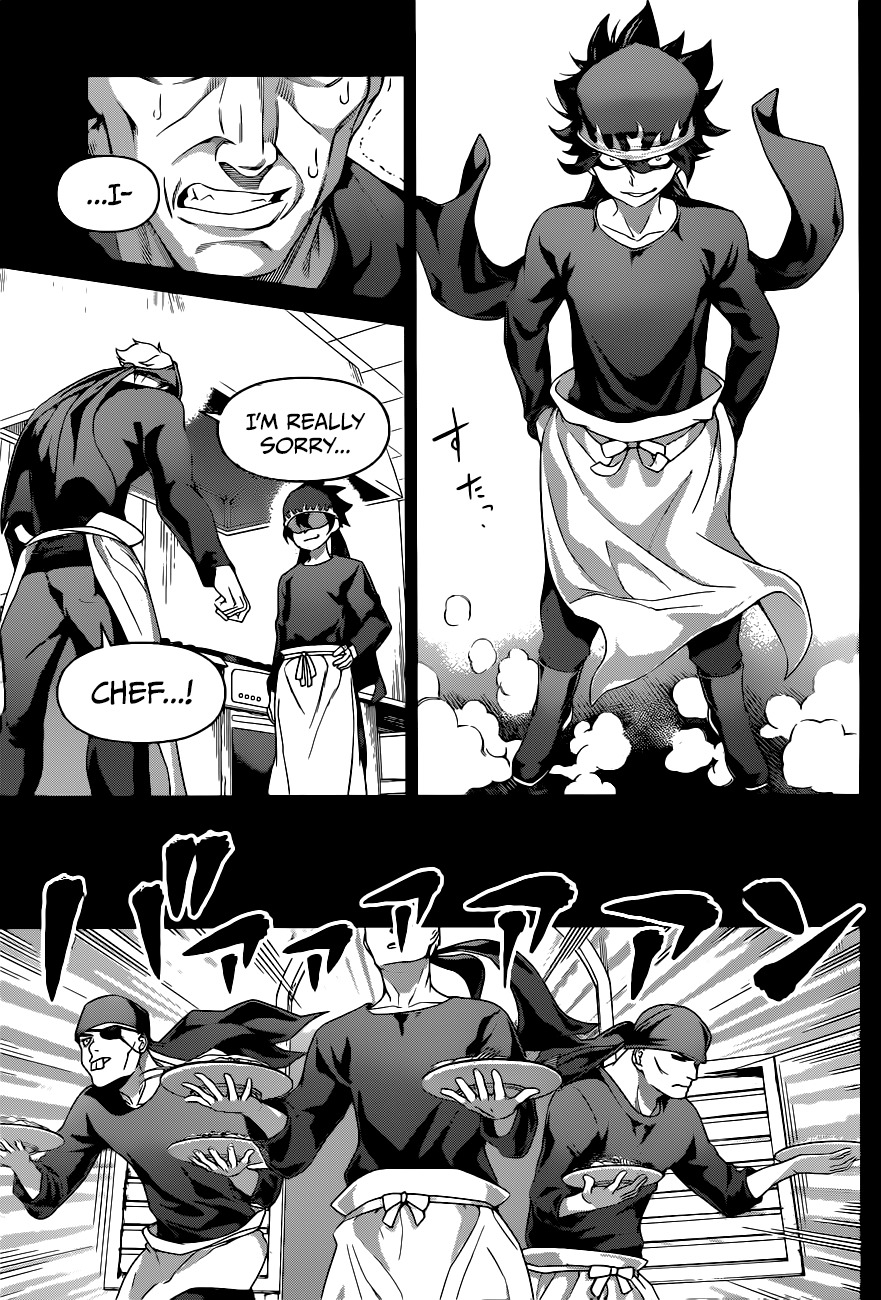 Shokugeki no Soma Chapter 69 page 10 - Chapter 69 : The Kitchen's Dictator