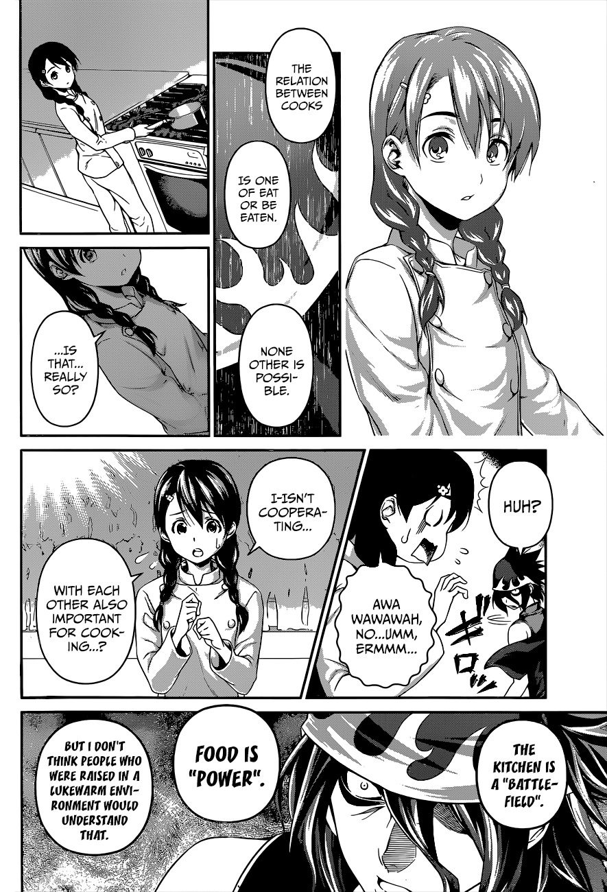 Shokugeki no Soma Chapter 69 page 13 - Chapter 69 : The Kitchen's Dictator