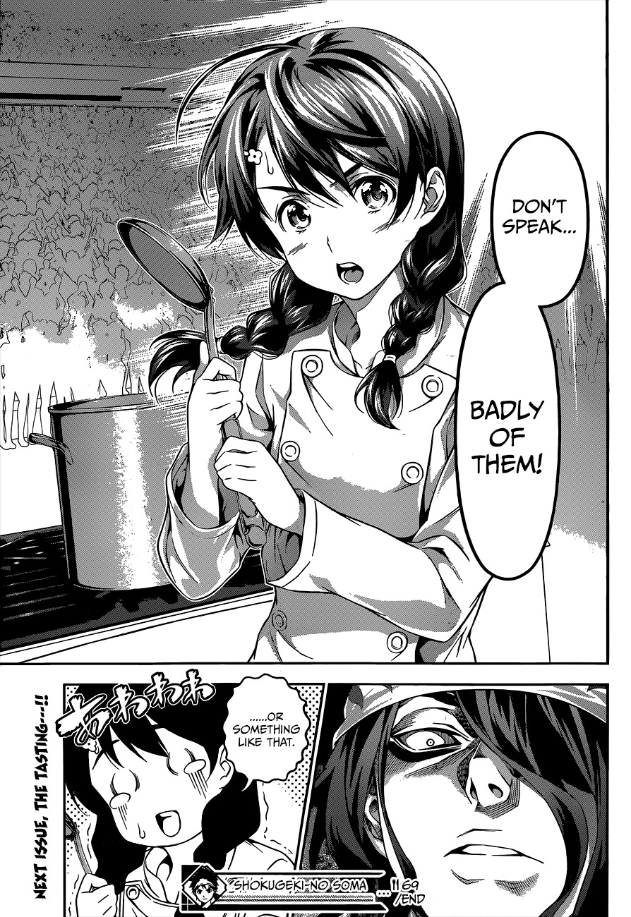 Shokugeki no Soma Chapter 69 page 20 - Chapter 69 : The Kitchen's Dictator