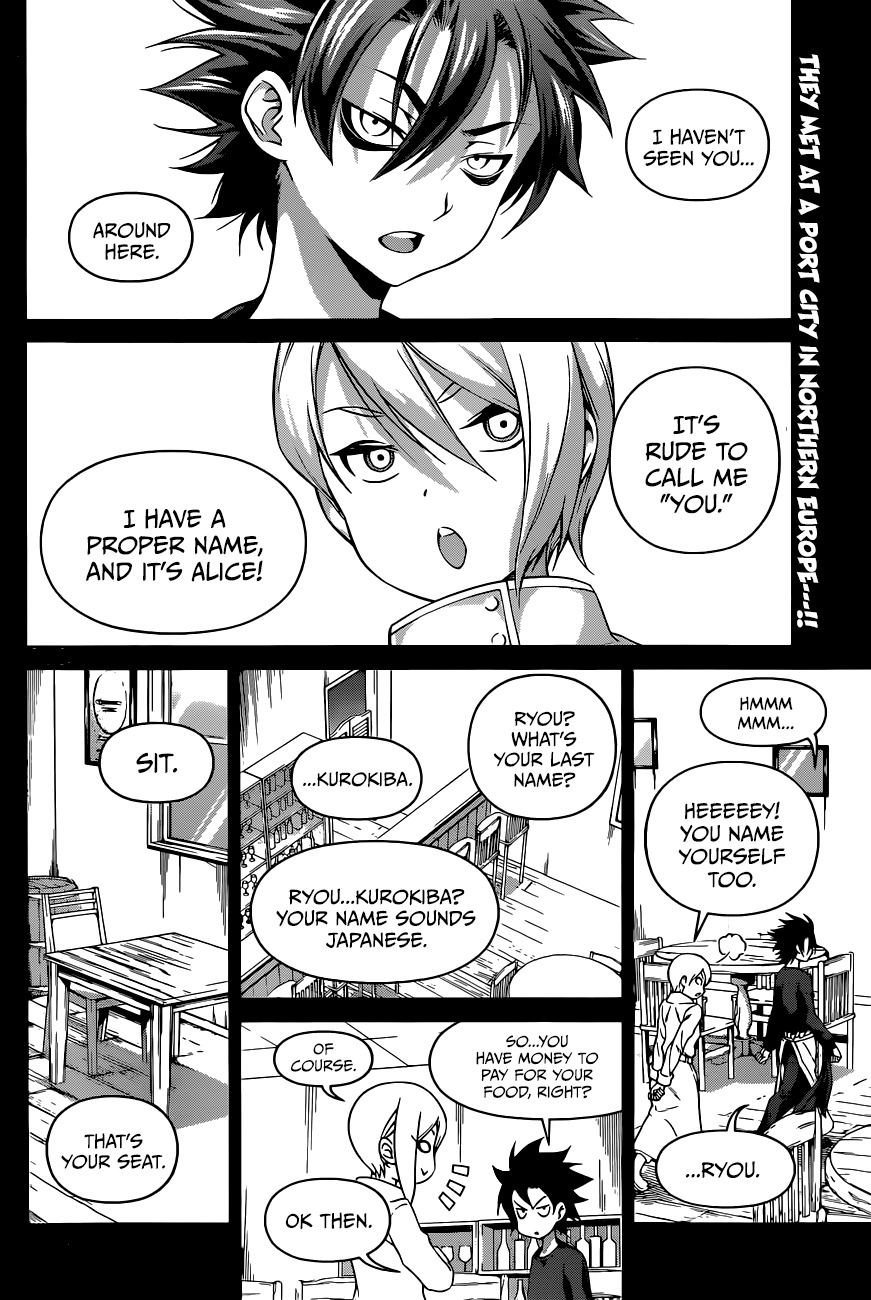 Shokugeki no Soma Chapter 69 page 3 - Chapter 69 : The Kitchen's Dictator