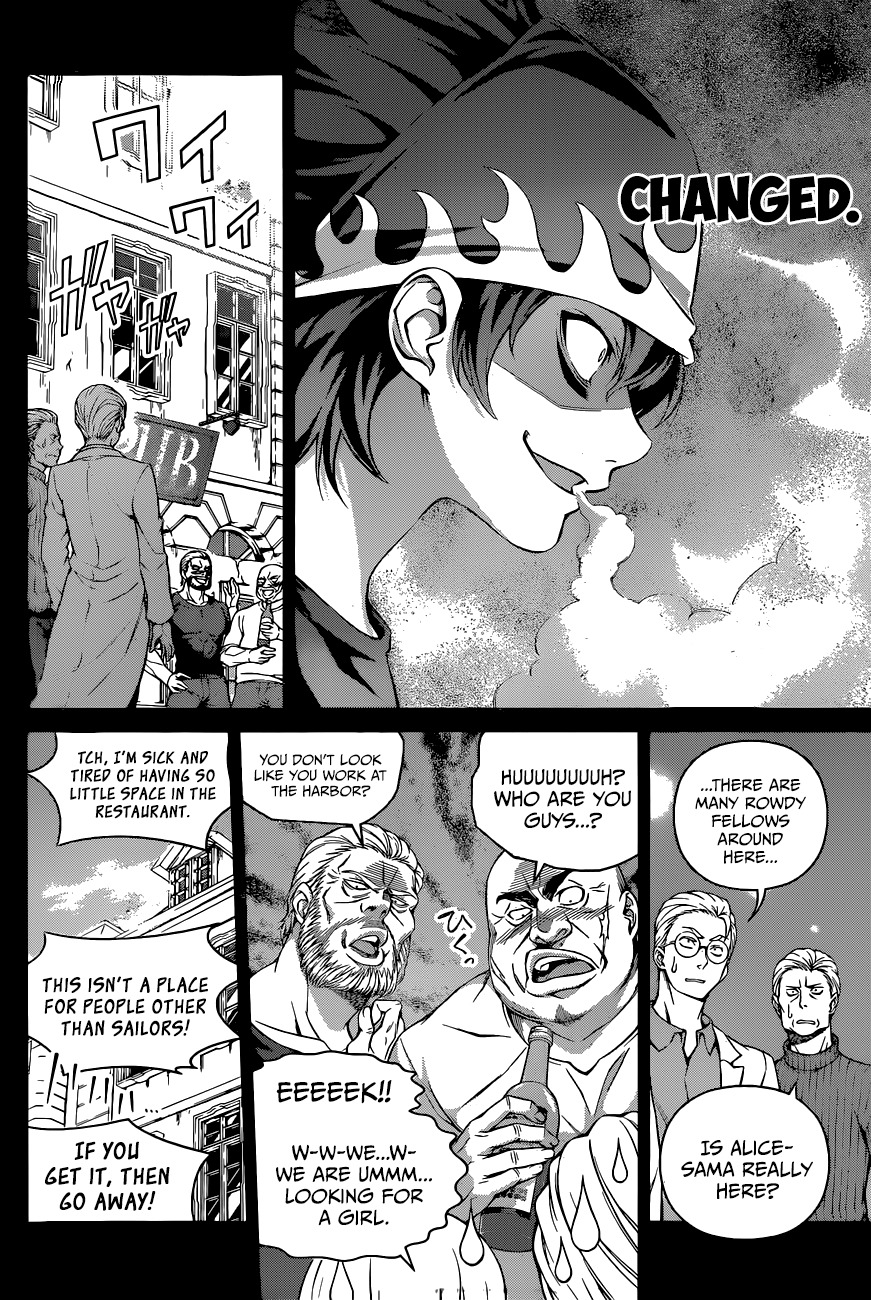 Shokugeki no Soma Chapter 69 page 5 - Chapter 69 : The Kitchen's Dictator
