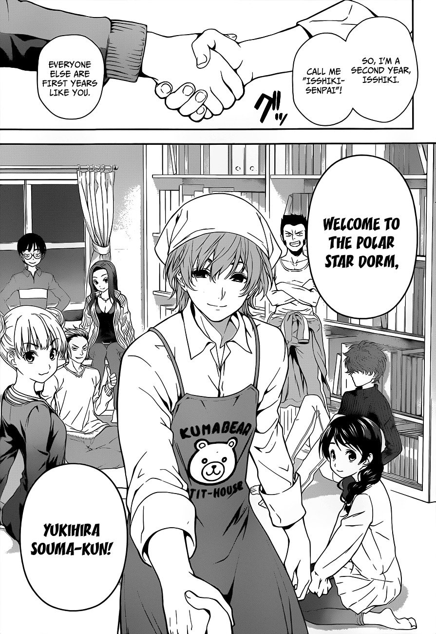 Shokugeki no Soma Chapter 7 page 8 - Chapter 7 : Lawless Area