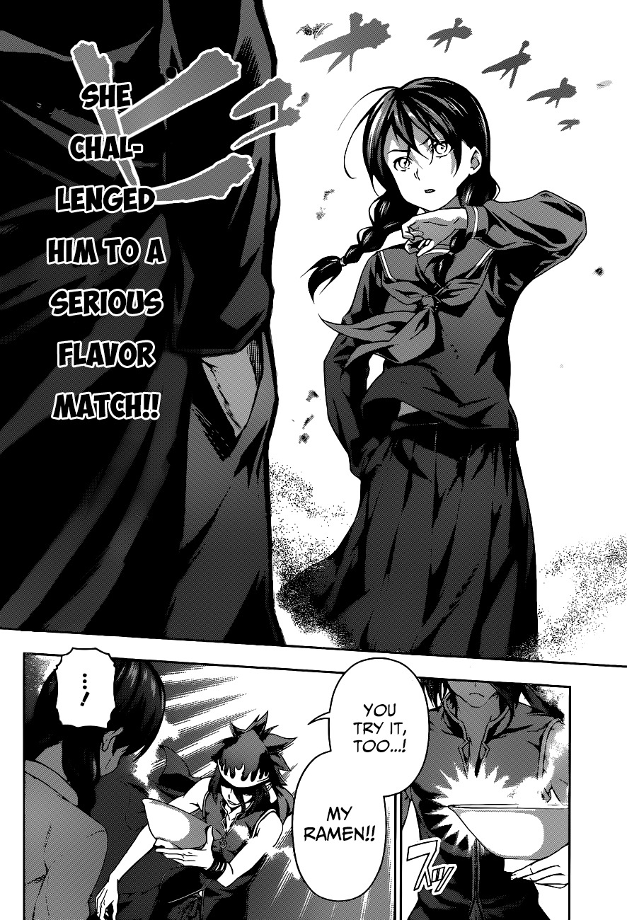 Shokugeki no Soma Chapter 71 page 15 - Chapter 71 : "Courage" and "Resolution"