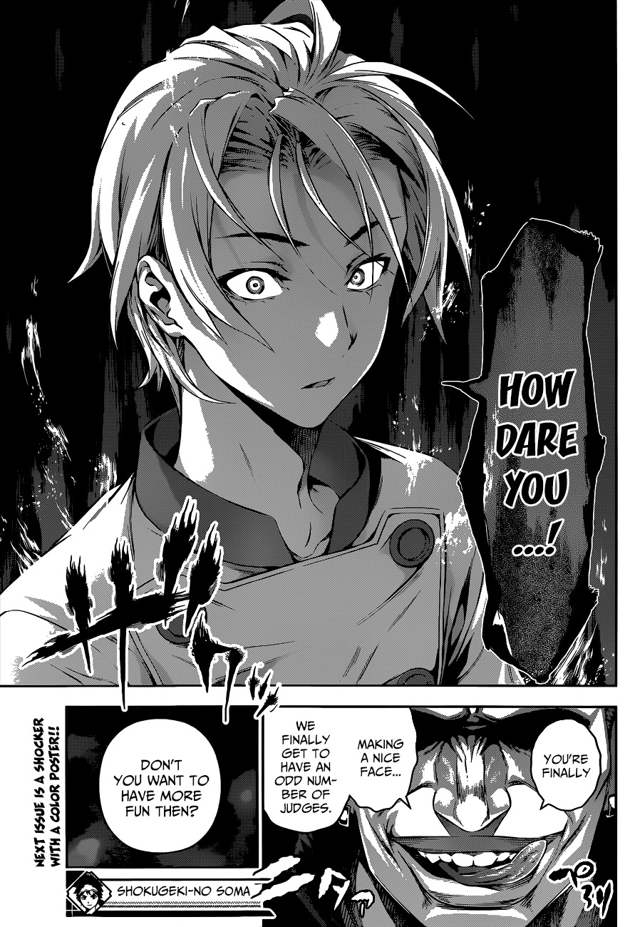Shokugeki no Soma Chapter 75 page 20 - Chapter 75 : Beneath the Mask
