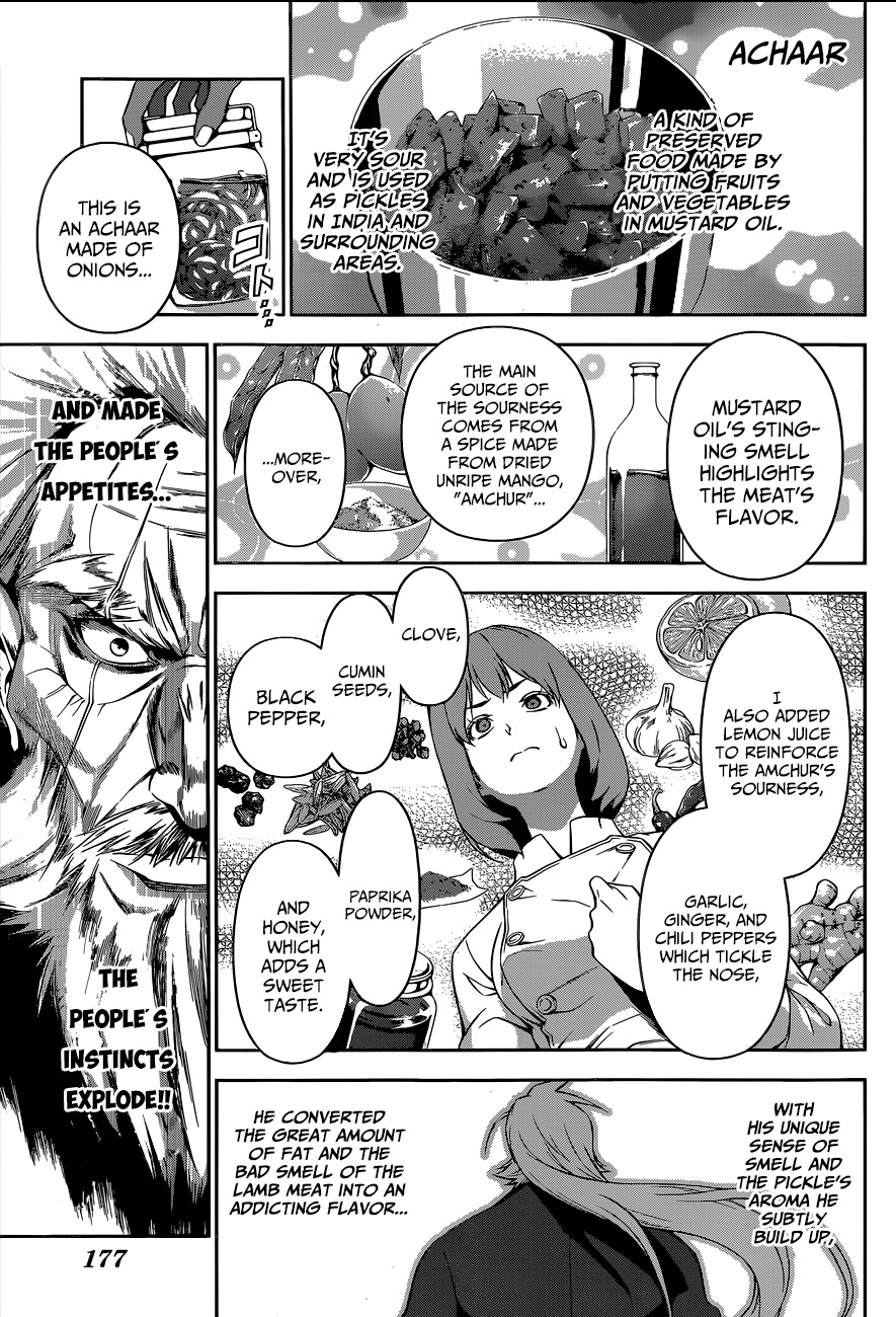 Shokugeki no Soma Chapter 75 page 8 - Chapter 75 : Beneath the Mask