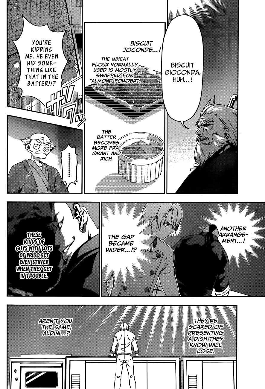 Shokugeki no Soma Chapter 78 page 10 - Chapter 78 : A Paper-thin Difference Between Offense and Defense