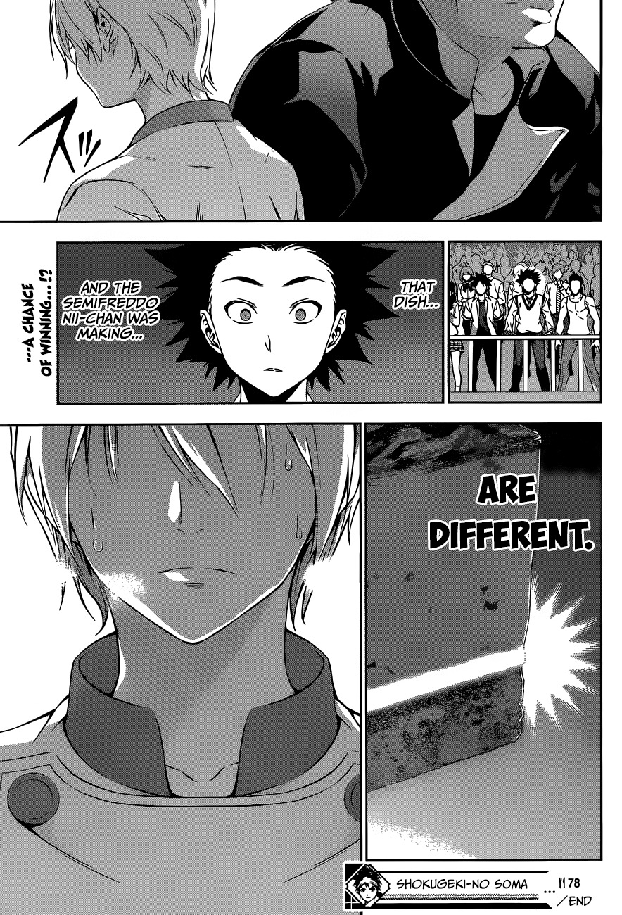 Shokugeki no Soma Chapter 78 page 19 - Chapter 78 : A Paper-thin Difference Between Offense and Defense