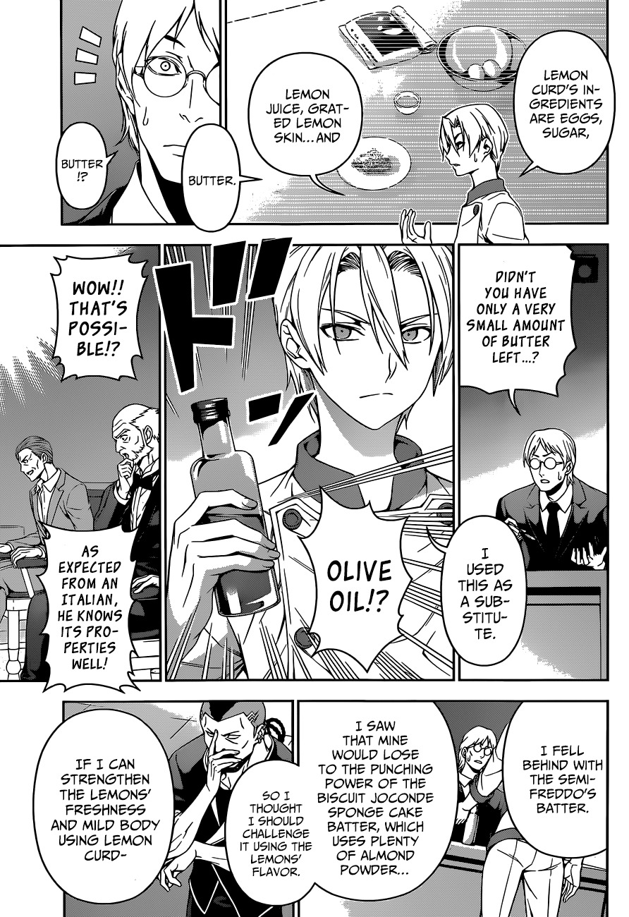 Shokugeki no Soma Chapter 79 page 10 - Chapter 79 : The Last "Card"