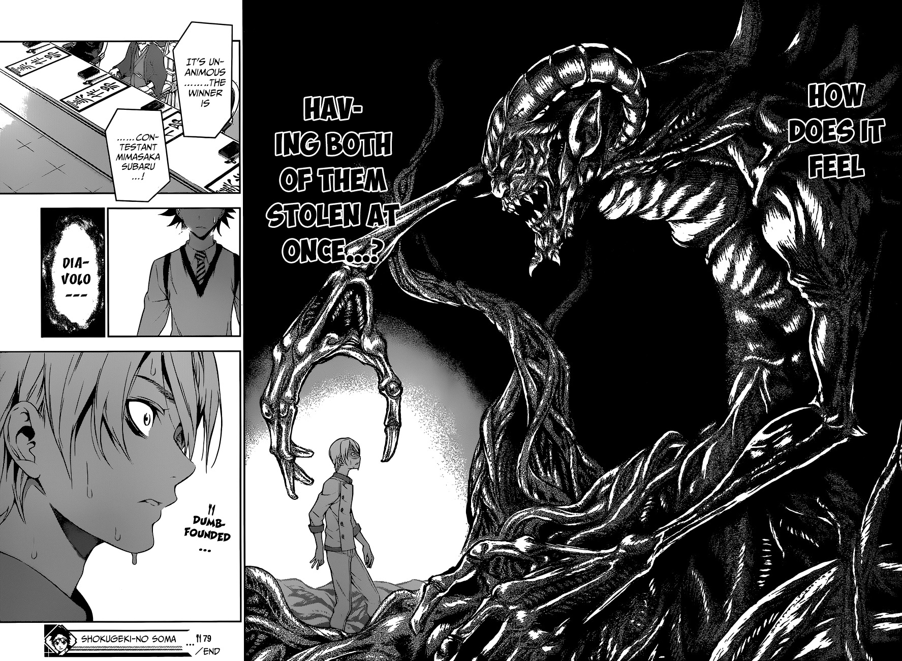Shokugeki no Soma Chapter 79 page 19 - Chapter 79 : The Last "Card"