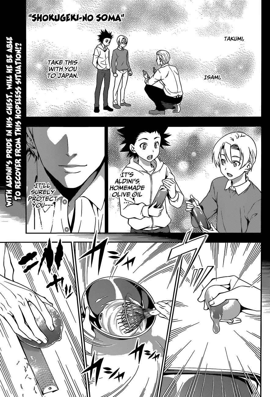 Shokugeki no Soma Chapter 79 page 2 - Chapter 79 : The Last "Card"