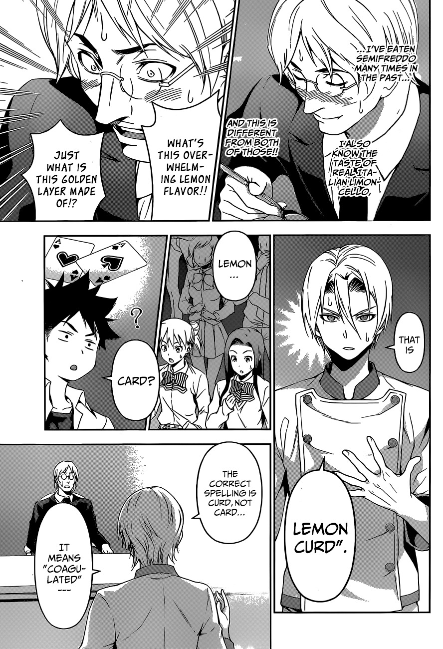Shokugeki no Soma Chapter 79 page 8 - Chapter 79 : The Last "Card"