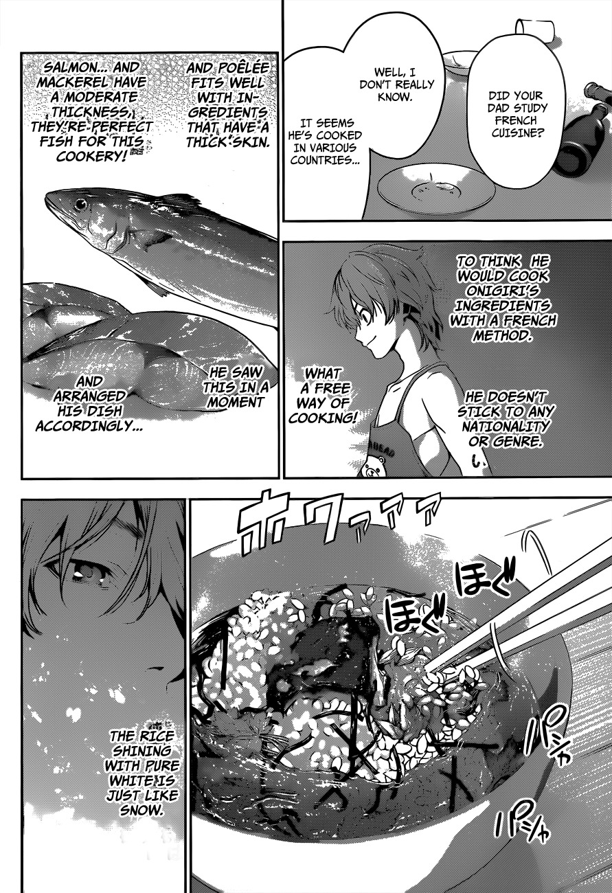 Shokugeki no Soma Chapter 8 page 13 - Chapter 8 : A Dish that Calls for Spring