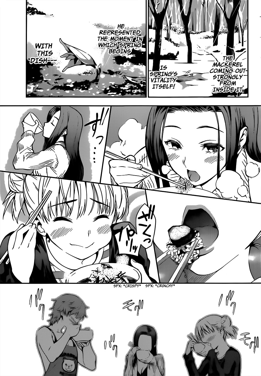 Shokugeki no Soma Chapter 8 page 14 - Chapter 8 : A Dish that Calls for Spring